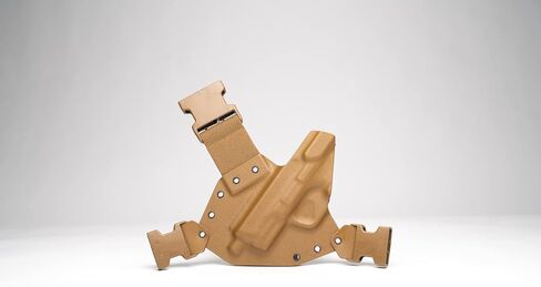 GunfightersINC Chest Holster | M & P 10MM 2.0 | 4.6" | Right Hand | MAS Grey/Coyote in Kuwait