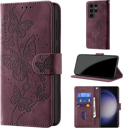 Case Wallet for Samsung Galaxy S24 Ultra, Turquoise in Kuwait