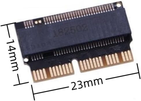 NVMe SSD Adapter for MacBook Pro Air A1398 A1502 A1465 A1466 in Kuwait