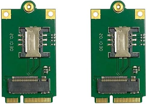 NGFF M.2 to PCIe Adapter SIM Slot GPS Green in Kuwait