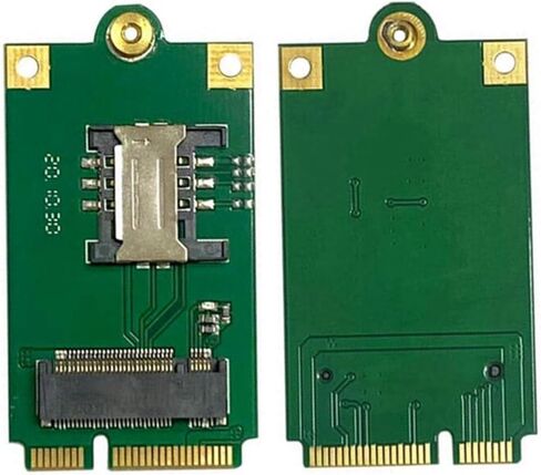 NGFF M.2 to PCIe Adapter SIM Slot GPS Green in Kuwait