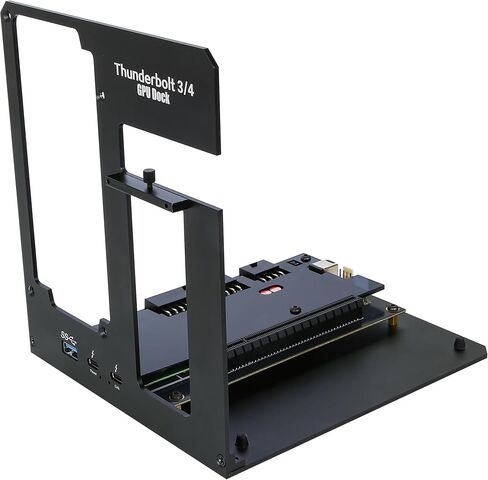 Thunderbolt 3/4 USB4 eGPU Enclosure Dock, External GPU Docking Station for Laptops and Mini PCs, Support NVIDIA AMD Graphics Card and PCIe Cards, PD 85W Charging in Kuwait