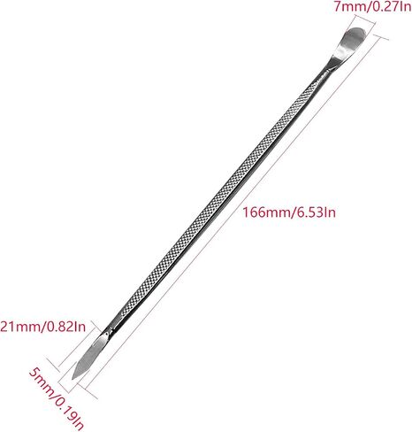 Repair Tool Kit, 3-Piece Metal Spudger, Double-Ended Stainless Steel Opening Tool Compatible with iPhone, iPad, Laptop, Tablet, and Mobile Devices in Saudi Arabia