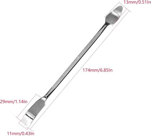 Repair Tool Kit, 3-Piece Metal Spudger, Double-Ended Stainless Steel Opening Tool Compatible with iPhone, iPad, Laptop, Tablet, and Mobile Devices in Saudi Arabia