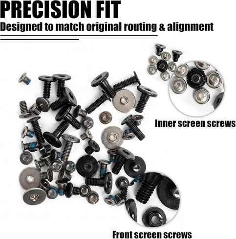 Full Screw Set Replacement for iPad 10 10th Gen 10.9 Inch 2022 - Complete Internal Screws Repair Kit with 3 Professional Screwdrivers - Compatible with Model A2696 A2757 A2777 in Saudi Arabia