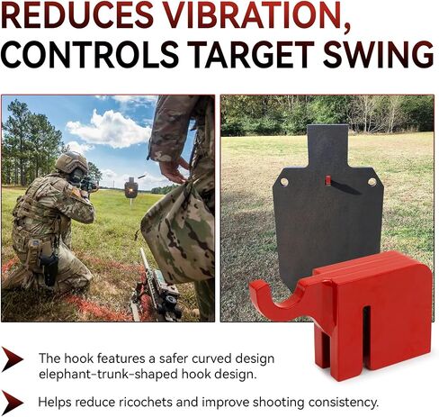 T Post Target Hanger, Easy Assembly AR 500 Steel Target T Post Hangers, 2 in Kuwait
