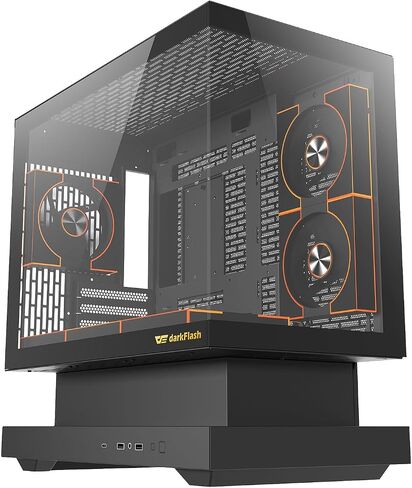 Darkflash FLOATRON F1 Mini Tower Computer Case (Black) in Saudi Arabia