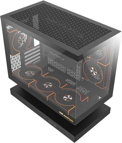 Darkflash FLOATRON F1 Mini Tower Computer Case (Black) in Saudi Arabia