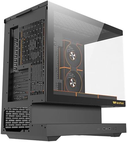 Darkflash FLOATRON F1 Mini Tower Computer Case (Black) in Saudi Arabia