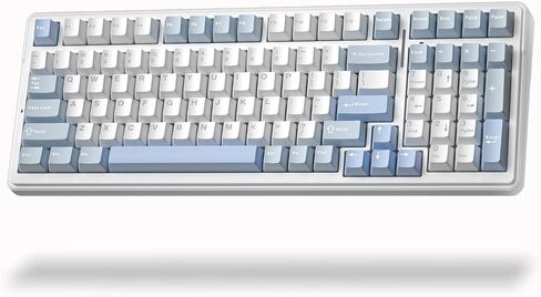 Aula F99 Wireless Mechanical Creamy Keyboard with Number Pad for Computer in Saudi Arabia
