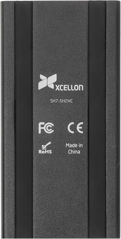 محور ألومنيوم نحيف مزود بـ 7 منافذ USB 3.0 مع منفذين مزدوجين للبيانات/الشحن in Kuwait