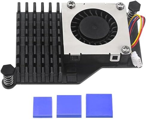 Raspberry Pi 5Th Generation Radiator Active Cooler Raspberry Pi5 Aluminum Heat Sink Blower Fan in Saudi Arabia