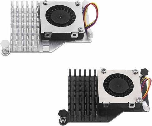 Raspberry Pi 5Th Generation Radiator Active Cooler Raspberry Pi5 Aluminum Heat Sink Blower Fan in Saudi Arabia