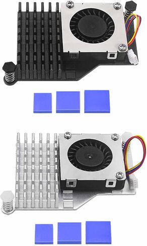 Raspberry Pi 5Th Generation Radiator Active Cooler Raspberry Pi5 Aluminum Heat Sink Blower Fan in Saudi Arabia