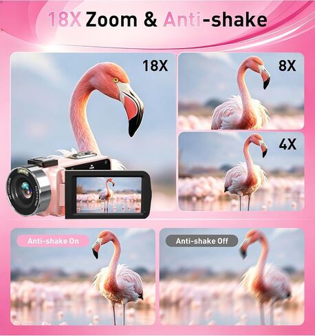8K 80MP Video Camera Camcorder, WiFi Vlogging Camera for YouTube in Saudi Arabia