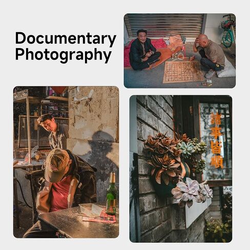 Brightin Star 23mm F5.6 Full Frame Pancake Street Human Photography Manual Focus Mirrorless Camera Lens, Fit for Sony ZV-E10, A7IV, A6400, A7II, A7SIII, A7III, A7C, A6600, A6100, A7RIV, A6000, A7RIII in Kuwait