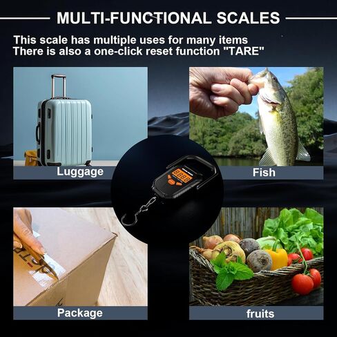 GRAM PRES Fish Scale 110lb/50kg,Digital Fishing Scale in Saudi Arabia