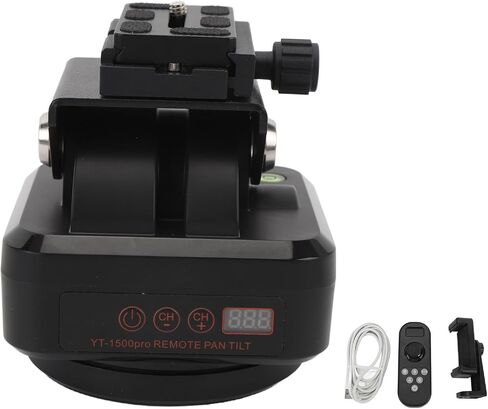 Remote Control Pan Tilt Head with 2.2kg Load Capacity in Kuwait