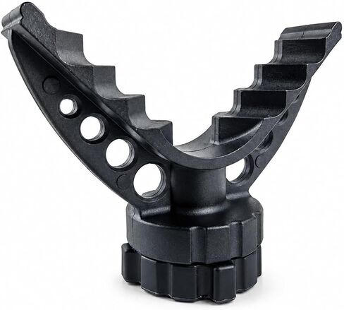 V‑Shape Tripod Rest Head, 3/8" Thread V Yoke Rest Mount Adapter, Lightweight Nylon Support Bracket for Outdoor Shooting Tripod Stand in Kuwait