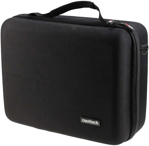 Navitech Black Heavy Duty Rugged Hard Case with Shoulder Strap Compatible with Nintendo Switch VR Headset [Video Game] [Video Game] in Kuwait