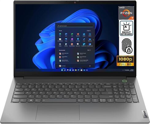Lenovo ThinkBook 15 Gen 4 Business Laptop (15.6" FHD Anti-Glare, Intel 10-Core i7-1255U, 16GB RAM, 512GB SSD), 1080p Webcam, Fingerprint, Narrow Bezel, Thunderbolt 4, Ethernet, Win 11 Pro (Renewed) in Kuwait
