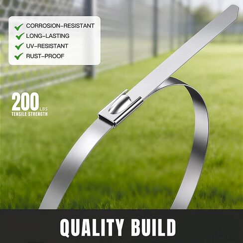 Cable Tie Gun Kit, 201-Piece Set 11.8 Inch 304 Stainless Steel in Saudi Arabia