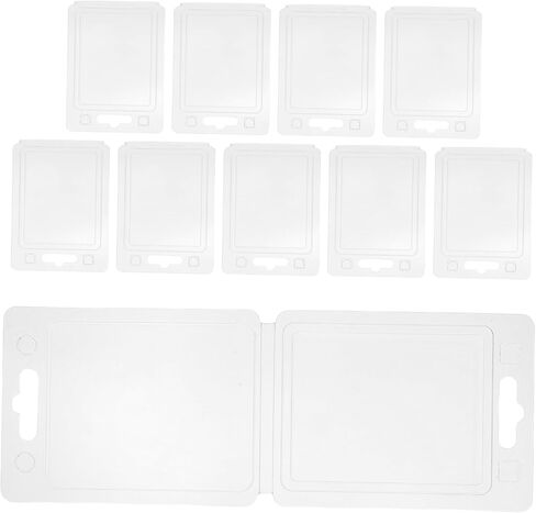 10pcs Plastic Blister Packaging Electronics Holder Clamshell Case Protector Shipping Reusable Display in Kuwait