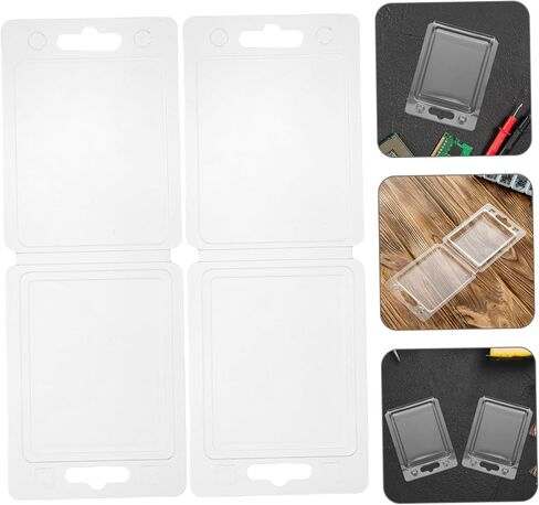 10pcs Plastic Blister Packaging Electronics Holder Clamshell Case Protector Shipping Reusable Display in Kuwait