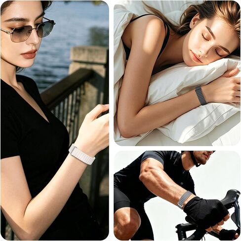 HANDODO Magnetic Silicone Watch Band Compatible with Fitbit Air in Kuwait