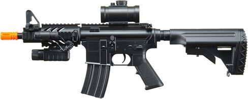 GoldenBall Lightweight M4 CQC Full Automatic AEG Airsoft Rifle w/Flashlight and Scope (Battery & Charger Included) in Kuwait