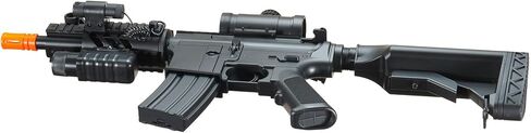 GoldenBall Lightweight M4 CQC Full Automatic AEG Airsoft Rifle w/Flashlight and Scope (Battery & Charger Included) in Kuwait
