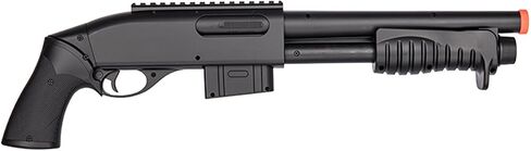 350 FPS DOUBLE EAGLE M401 Pump Action Spring Powered Airsoft Shotgun w/ 6mm BBS in Saudi Arabia