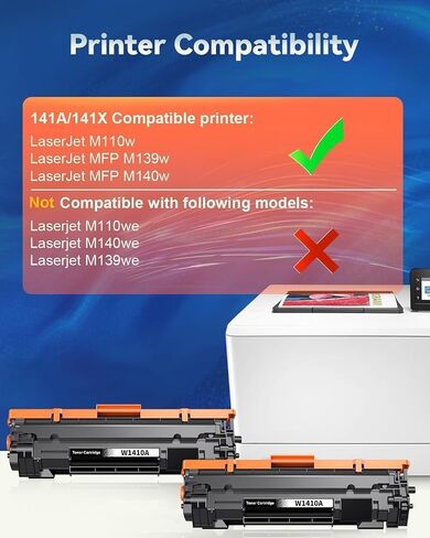 141A Toner Cartridge 2 Black Replacement for HP Laserjet Pro M110w Toner in Saudi Arabia