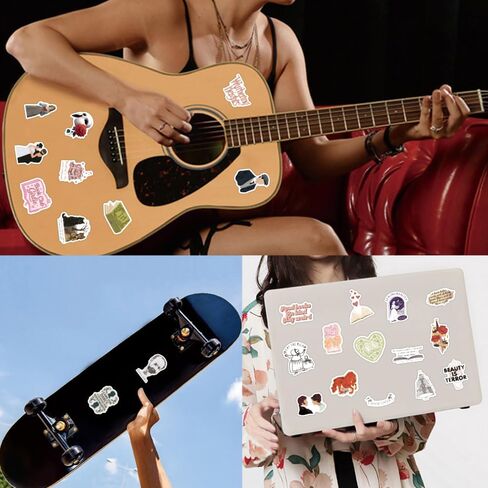 118pcs Literature Stickers Bulk for Laptop, Water Bottle - Writing, Reading, Poetry Stickers - Literary Gifts for Book Lovers, Literature Party Supplies- Gift for Women & Men in Saudi Arabia