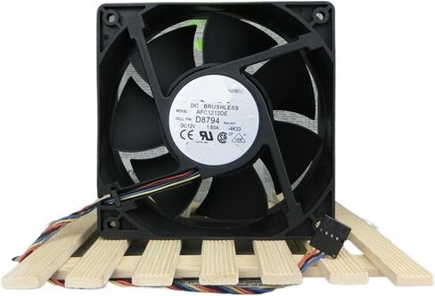 AFC1212DE 120 * 38 12cm 12V 1.6A 4 line Fan in Kuwait