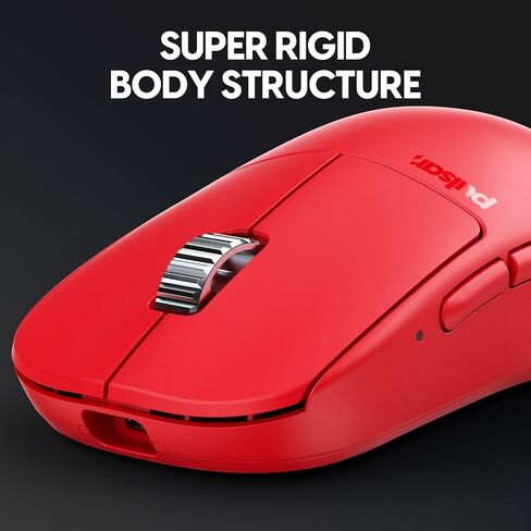 Pulsar Gaming Gears X2H ES Wireless Gaming Mouse, Medium, Red in Kuwait