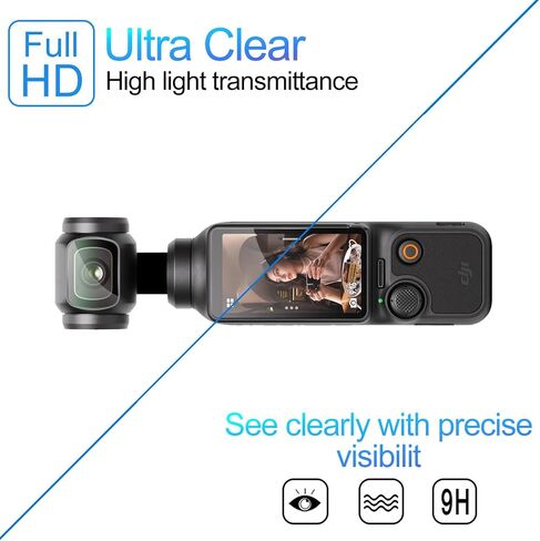 4 pcs Lens Screen Protectors made for DJI Osmo Pocket 4/ Pocket 3 in Kuwait