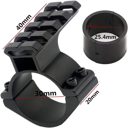 Scope Barrel Clamp Mount 25.4mm & 30mm Ring Adapter in Kuwait