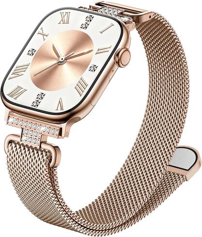 Fullmosa Thin Milanese Loop Band for Women Apple Watch 42mm 41mm 40mm 38mm in Saudi Arabia