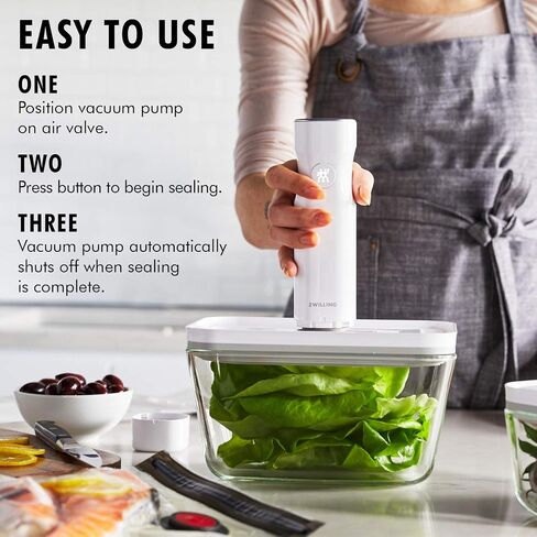 Zwilling Fresh & Save Vacuum Sealer Marchine Starter Set, 6pc in Kuwait