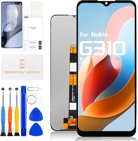for Nokia G310 5G Screen Replacement for Nokia G310 LCD Display Touch Screen for Nokia G310 / G42 LCD Screen Digitizer Full Assembly with Repair Kits TA-1573 TA-1581 in Kuwait
