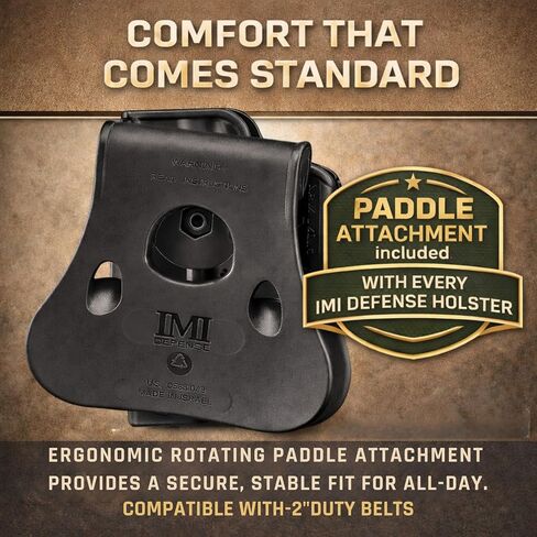 IMI Defense Level 2 Retention Paddle Holster for Walther PPQ in Saudi Arabia