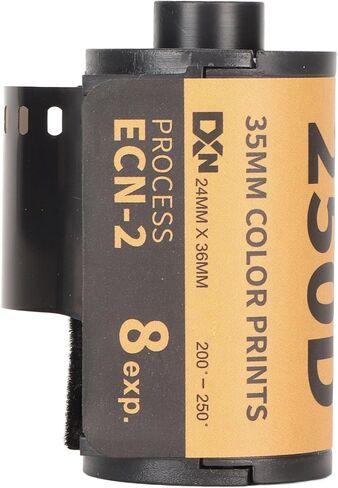 35mm Color Print Film, HD Camera Color Negative Film for 135 Cameras, 8 - Sheet Roll with High Contrast & Fine Grain, Compatible with ECN - 2 Processing in Saudi Arabia