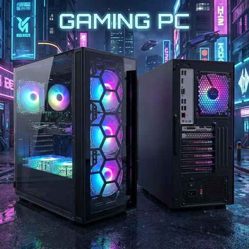 STGAubron Gaming PC Desktop,Core I7,RTX 3050 6G,32G RAM,1TB SSD in Saudi Arabia
