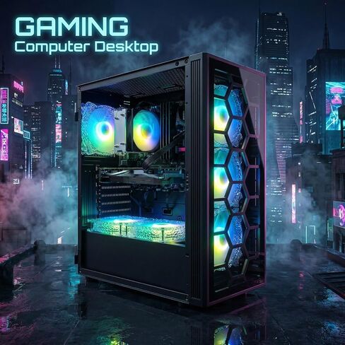 STGAubron Gaming PC Desktop,Core I7,RTX 3050 6G,32G RAM,1TB SSD in Saudi Arabia