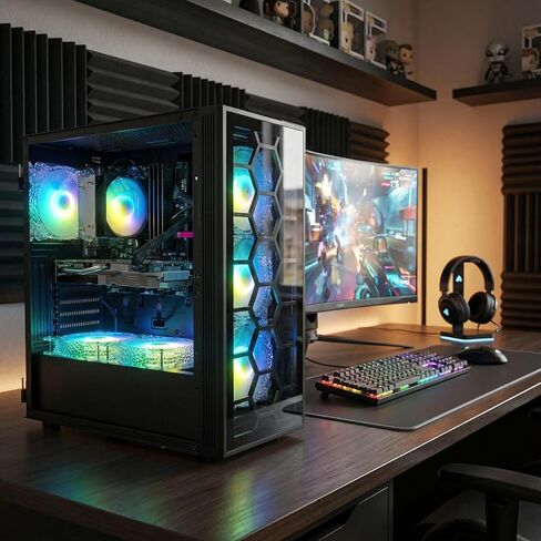 STGAubron Gaming PC Desktop,Core I7,RTX 3050 6G,32G RAM,1TB SSD in Saudi Arabia