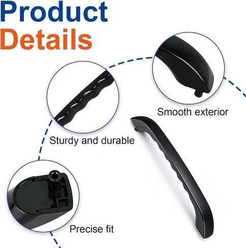 WB15X10020 Microwave Door Handle for XL JVM1339BW, JVM1350BW, JVM1330BW in Saudi Arabia