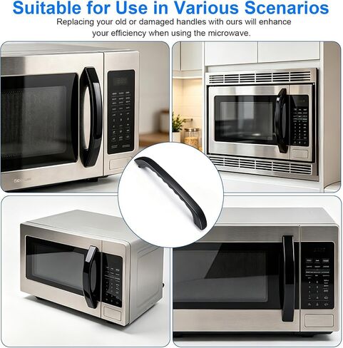 WB15X10020 Microwave Door Handle for XL JVM1339BW, JVM1350BW, JVM1330BW in Saudi Arabia