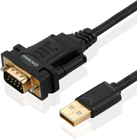 Console Cable USB to RJ45 and 10ft USB Serial Adapter with FTDI Chipset for Windows 11,10, 8, 7, Vista, XP, 2000, Linux and Mac OS(6ft) in Kuwait
