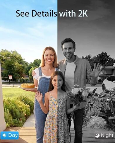 Smart Lock with Camera & Video Doorbell eLinksmart Keyless Entry Deadbolt with PIR Motion Detection, Built-in WiFi No Hub, Fingerprint Keypad Tuya App Alexa, 365-Day Battery, for Front Door in Kuwait